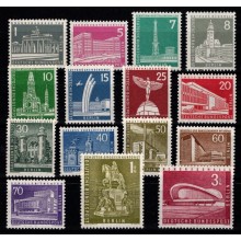 Berlin. Bybilleder. Komplet sæt. Postfrisk.